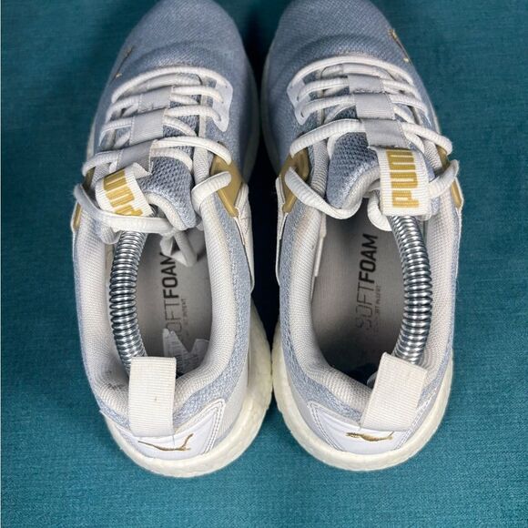 Size 8.5 - Women’s PUMA Mega Nrgy gray shoes - Picture 7 of 9